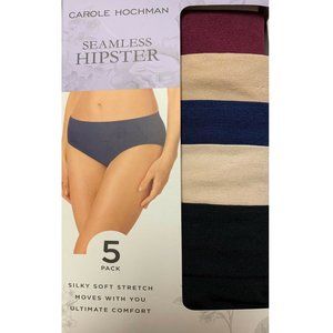 Carole Hochman, Ladies Seamless Hipster Briefs 5PK